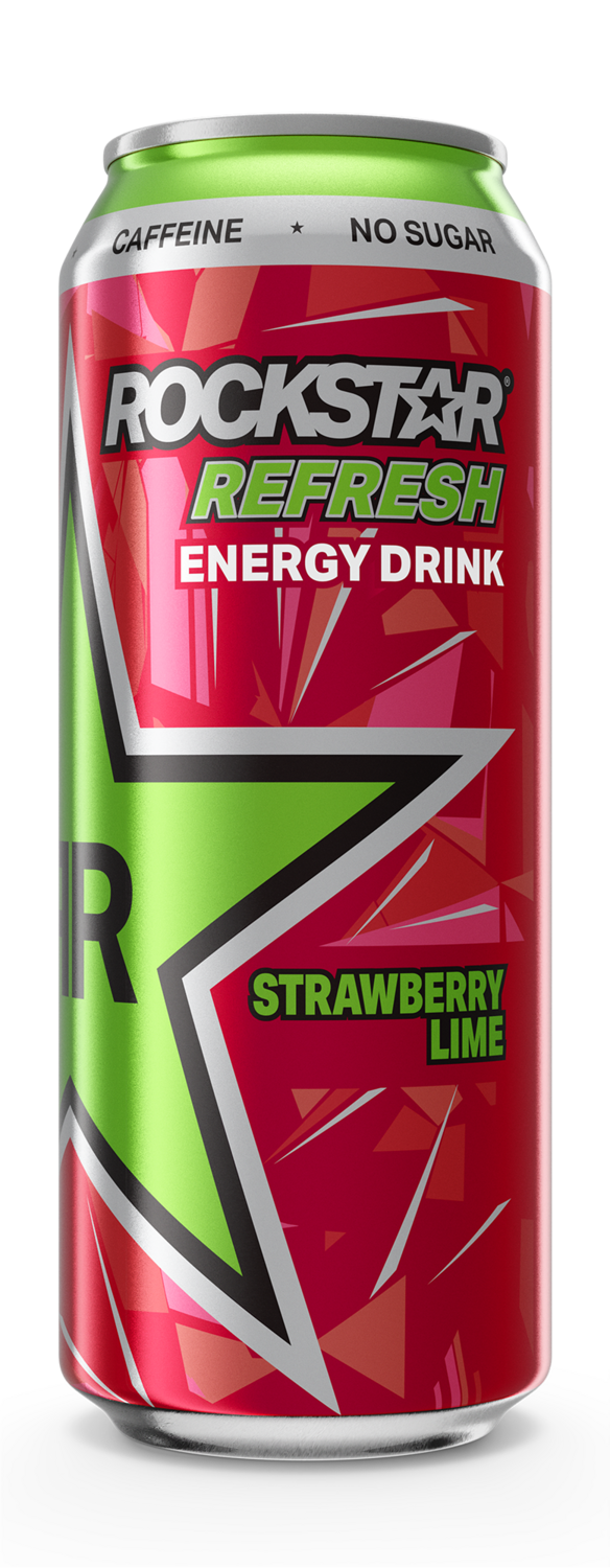  Rockstar Energy Drink REFRESH STRAWBERRY AND LIME NL